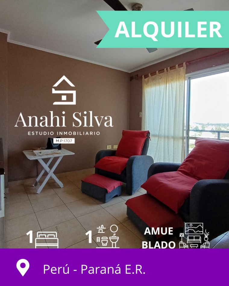 Departamento en alquiler calle Peru